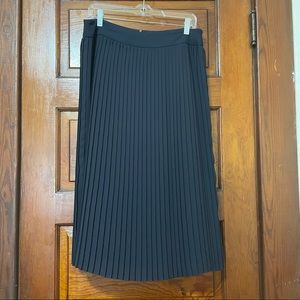 J. Crew Factory Midi Pleated Skirt